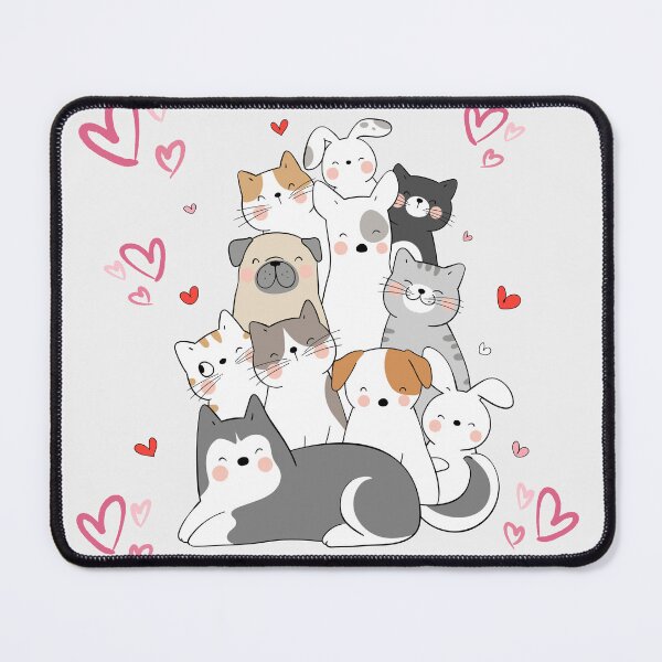 Item preview, Cute pets pattern designed and sold by aywchen.