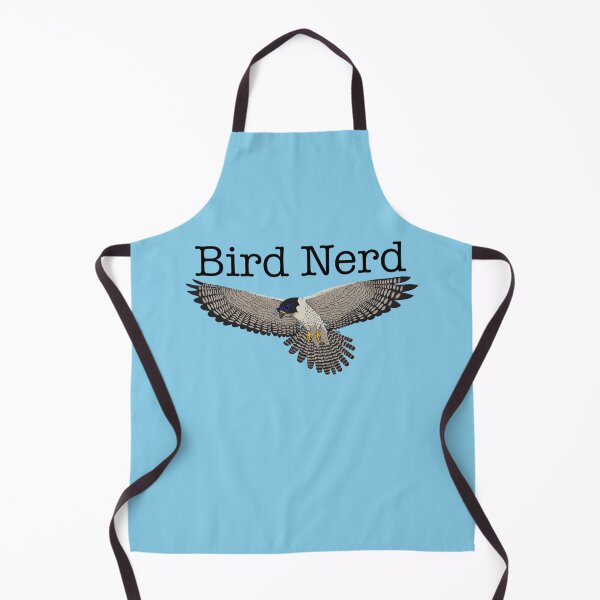 Item preview, Bird Nerd - Cool Peregrine Falcon - Sky Blue #87CEEB designed and sold by EcoElsa.