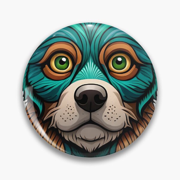 Item preview, Green Hued dog designed and sold by SriGem.