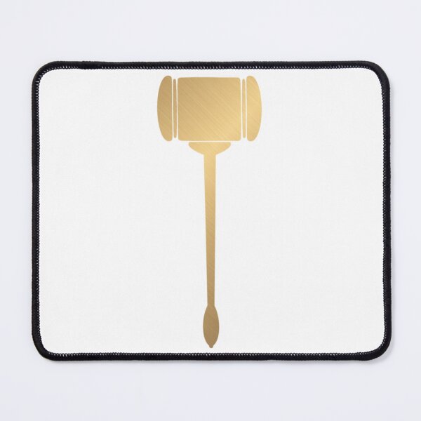 Item preview, Light Gold Law Office Decor-Gavel Art designed and sold by MagicMe-JD.
