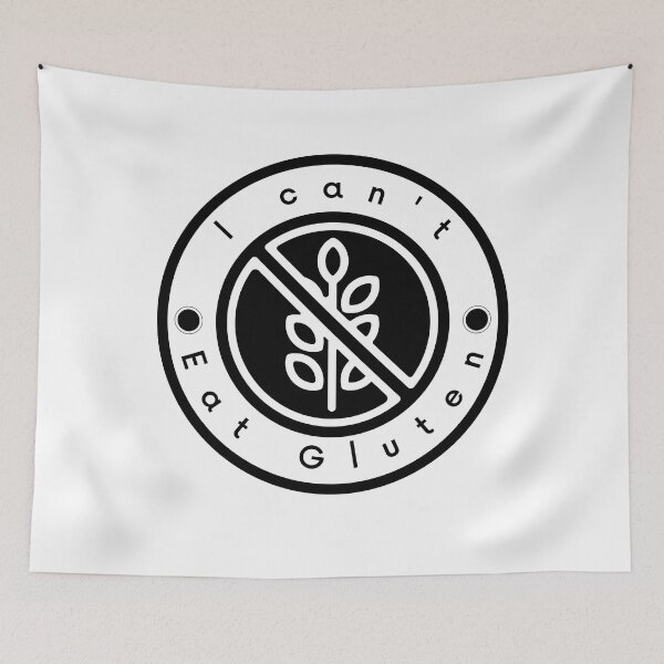 Item preview, I can't eat gluten. designed and sold by Creativity Zone.