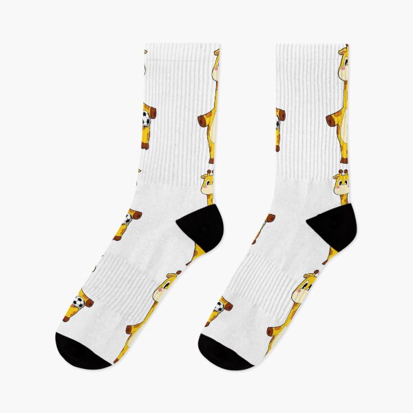 Aperçu de l'œuvre Giraffe Soccer player Soccer créée et vendue par Snabdesign84.