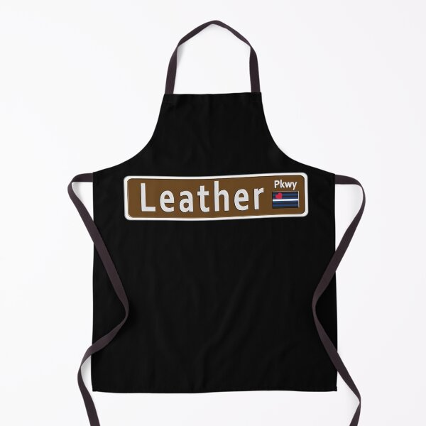 Item preview, Street Sign Leather Pkwy with Leather Pride Flag designed and sold by TheirChoice.