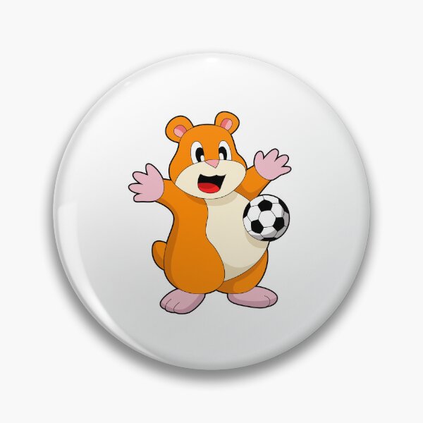 Item preview, Hamster Soccer player Soccer designed and sold by Snabdesign84.