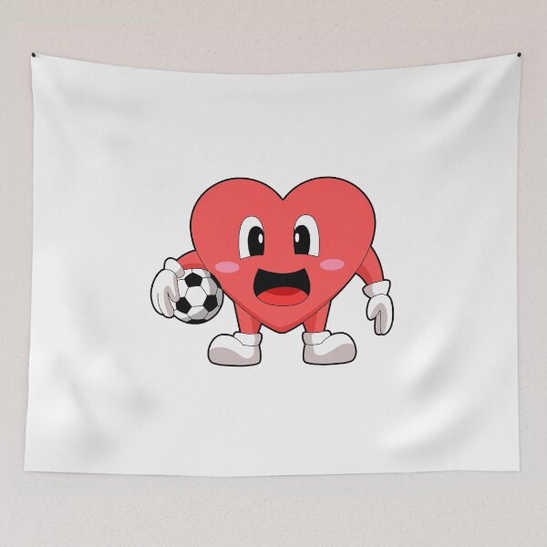 Item preview, Heart Soccer player Soccer designed and sold by Snabdesign84.