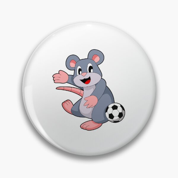 Item preview, Mouse Soccer player Soccer designed and sold by Snabdesign84.