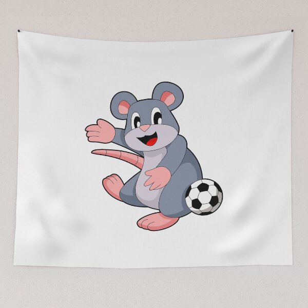 Item preview, Mouse Soccer player Soccer designed and sold by Snabdesign84.