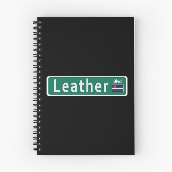 Item preview, Street Sign Leather Blvd with Leather Pride Flag designed and sold by TheirChoice.