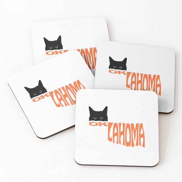 Item preview, Cat Loves Oklahoma | State Pride Shirt for Pet Lovers designed and sold by GoblinBoutique.