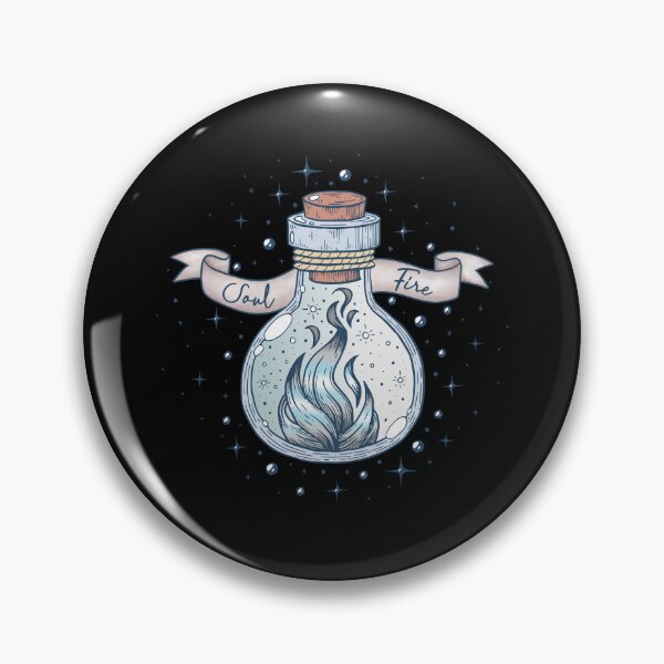 Item preview, Demiboy Fire Occult Bottle LGBT Pride Flag designed and sold by Clara Hollins.