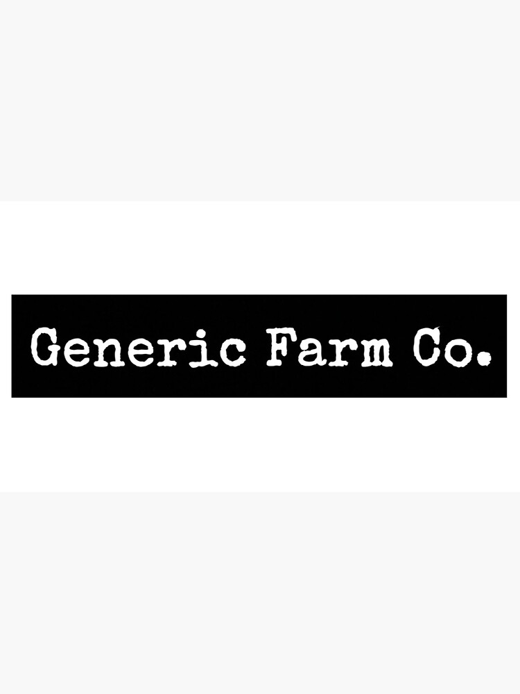 Thumbnail 7 of 7, Cap, Generic Farm Co. designed and sold by Catwithhardhat.