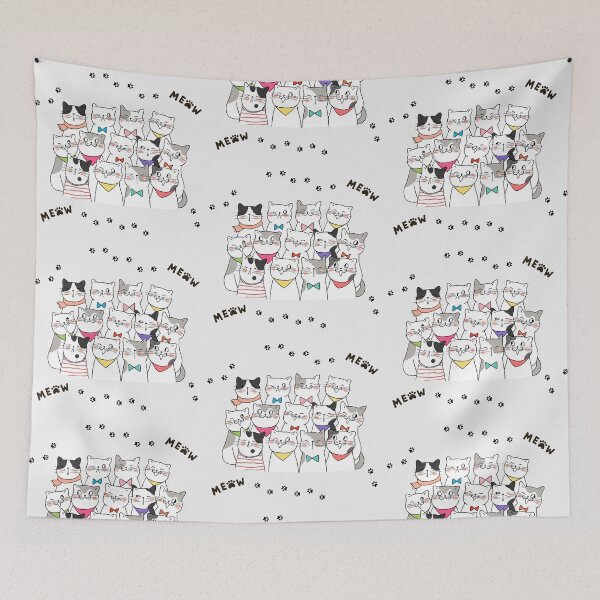 Item preview, Cute pets pattern designed and sold by aywchen.