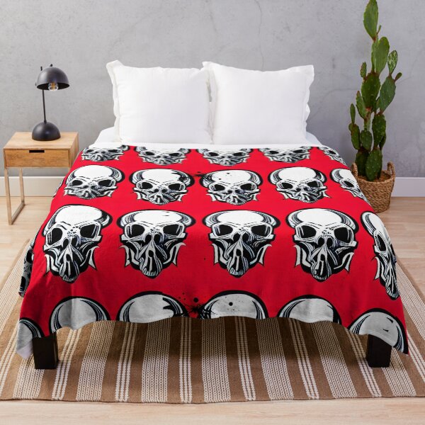 Item preview, skull on red designed and sold by worldofwhisper.