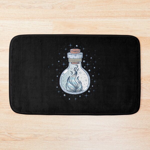 Item preview, Demiboy Fire Occult Bottle LGBT Pride Flag designed and sold by Clara Hollins.