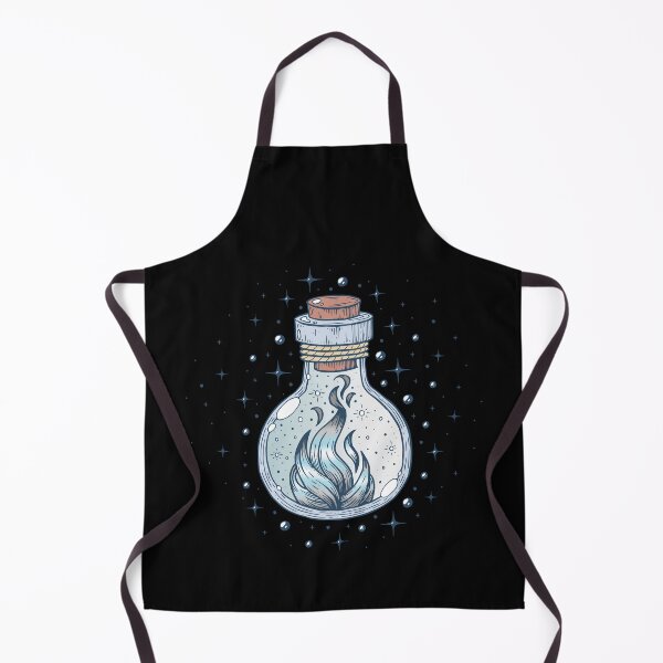 Item preview, Demiboy Fire Occult Bottle LGBT Pride Flag designed and sold by Clara Hollins.