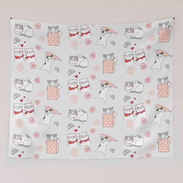 Item preview, Cute pets pattern designed and sold by aywchen.