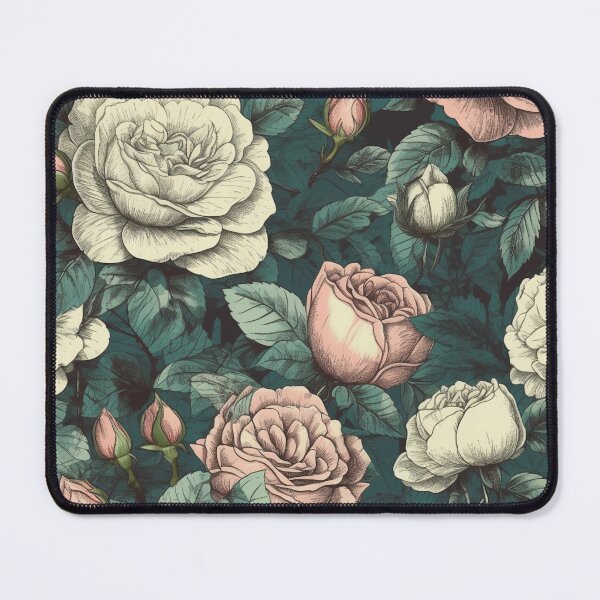Item preview, rose vintage floral pattern 1 designed and sold by LTAdesigns.