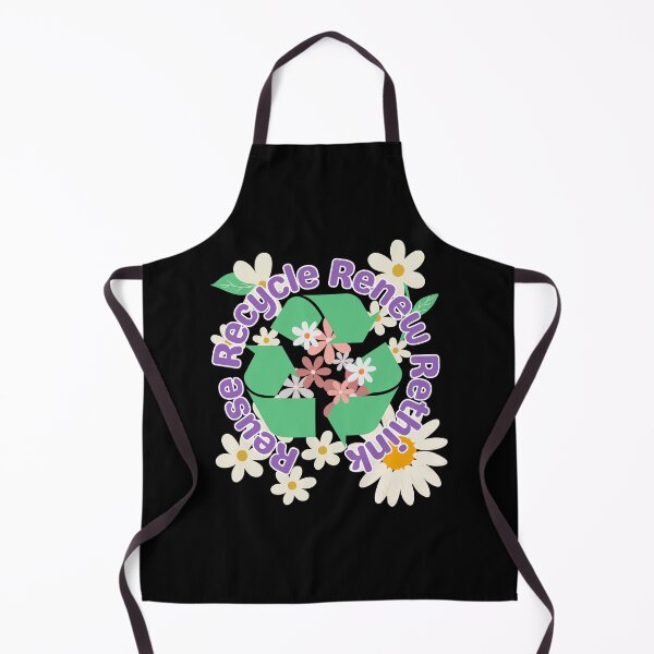 Item preview, Recycle Reuse Renew Rethink design with Recycle Arrow and Flowers symbolises Green Planet designed and sold by Ching Teoh.