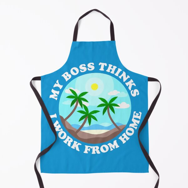 Item preview, My Boss Thinks I Work From Home designed and sold by Shapes-Mania.