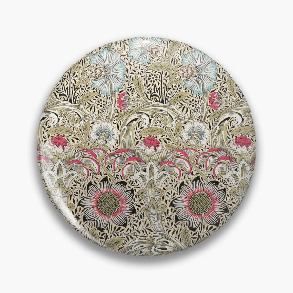 Artikelvorschau, Corncockle Flower Pattern entworfen und verkauft von kathrynhw.