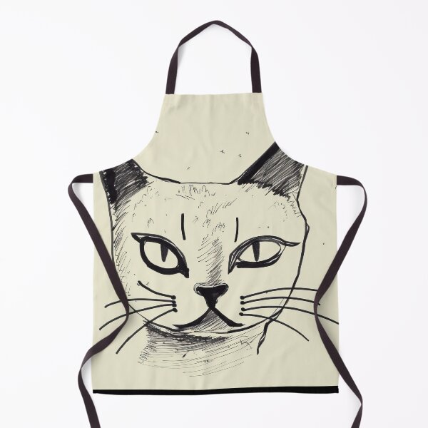 Artikelvorschau, eine handgezeichnete Katze entworfen und verkauft von BenjaminsPlace.