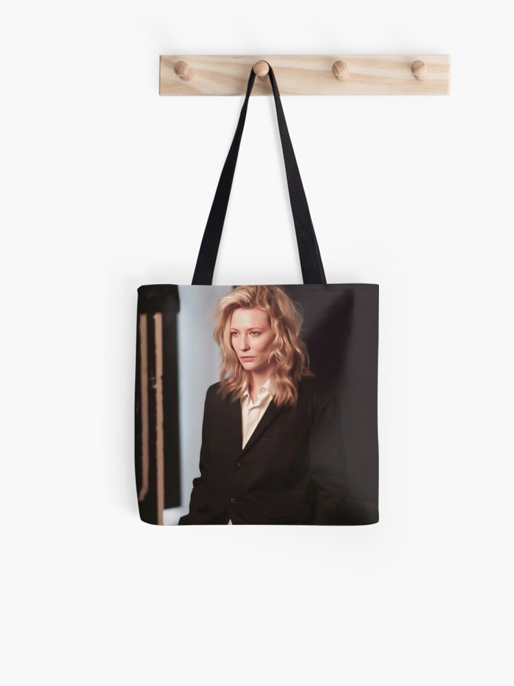 Cate Blanchett in a suit photoshoot Tote Bag for Sale by Bird of