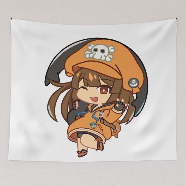 Aperçu de l'œuvre Mai Guilty Gear Chibi créée et vendue par FGCStickers.