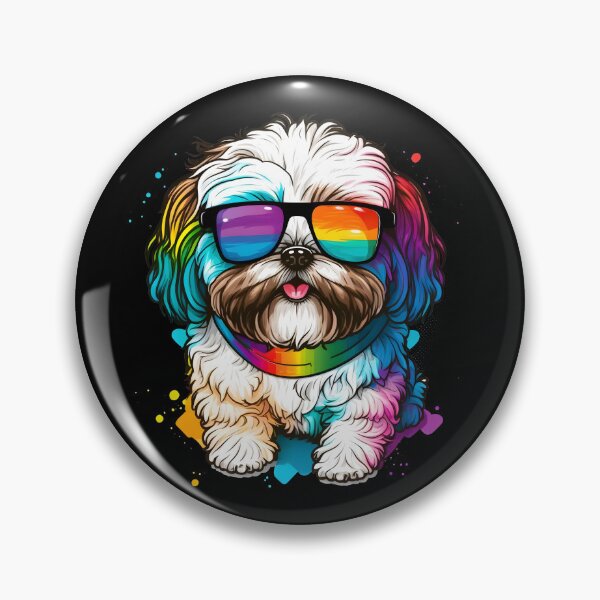Item preview, Colorful Kawaii Gangsta Shichon designed and sold by Leonardo Palumbo.