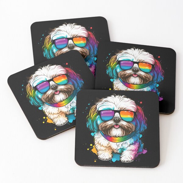 Item preview, Colorful Kawaii Gangsta Shichon designed and sold by Leonardo Palumbo.