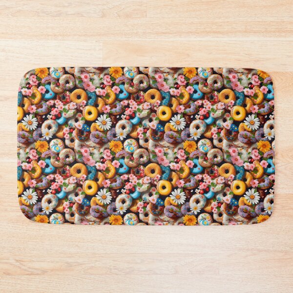 Item preview, Sweet Donuts Seamless Pattern Design designed and sold by CinEmmaDesign.