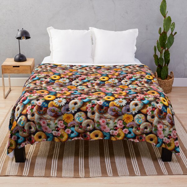 Item preview, Sweet Donuts Seamless Pattern Design designed and sold by CinEmmaDesign.