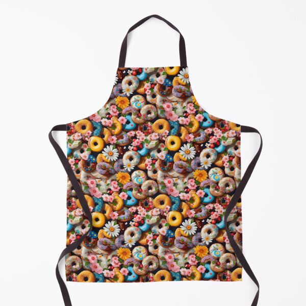 Item preview, Sweet Donuts Seamless Pattern Design designed and sold by CinEmmaDesign.