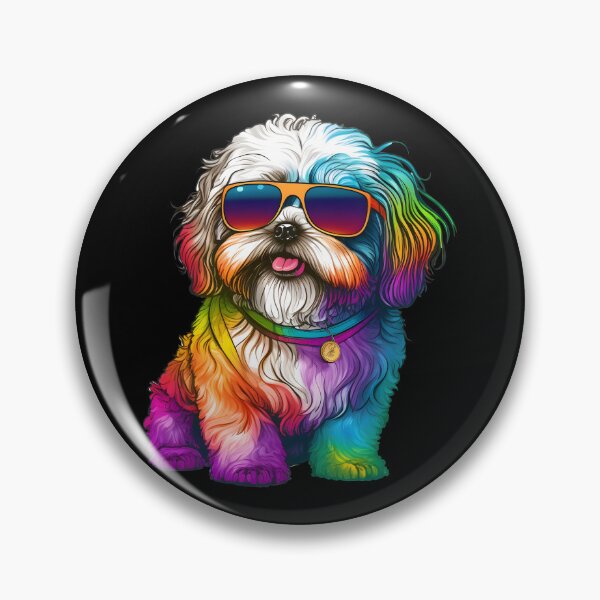 Item preview, Colorful Kawaii Gangsta Shichon designed and sold by Leonardo Palumbo.
