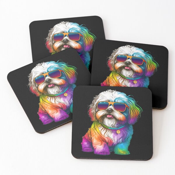 Item preview, Colorful Kawaii Gangsta Shichon designed and sold by Leonardo Palumbo.