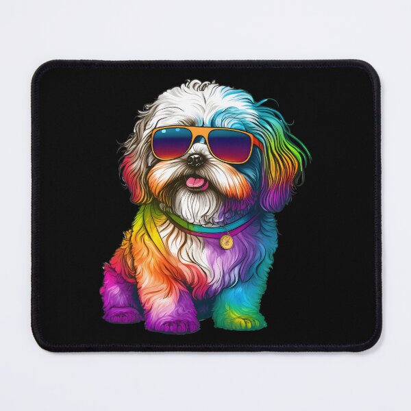 Item preview, Colorful Kawaii Gangsta Shichon designed and sold by Leonardo Palumbo.
