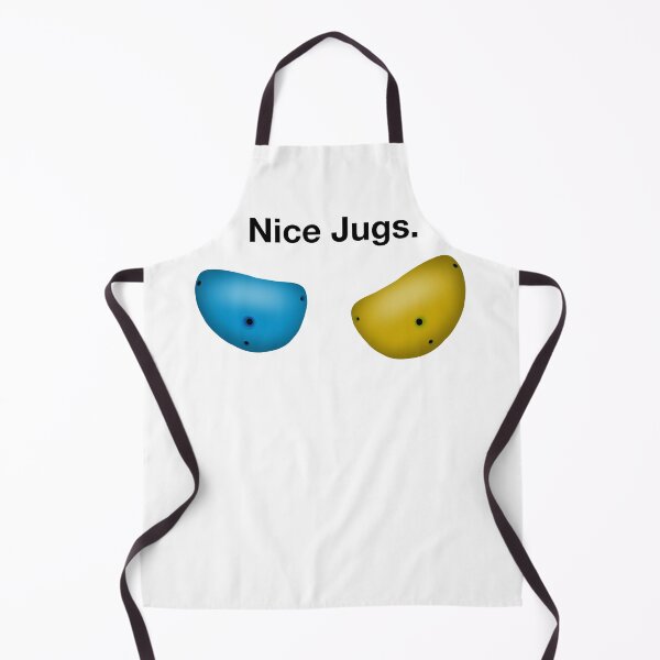 Item preview, Nice Jugs. Funny Rock Climbing Shirt.  designed and sold by maddylovesolive.