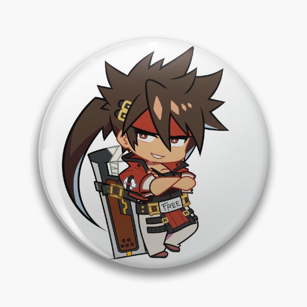 Item preview, Sol Badguy Guilty Gear Chibi designed and sold by FGCStickers.