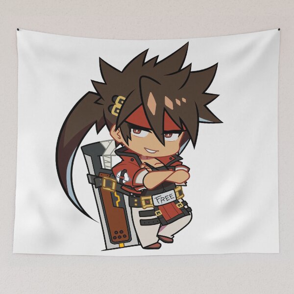 Item preview, Sol Badguy Guilty Gear Chibi designed and sold by FGCStickers.
