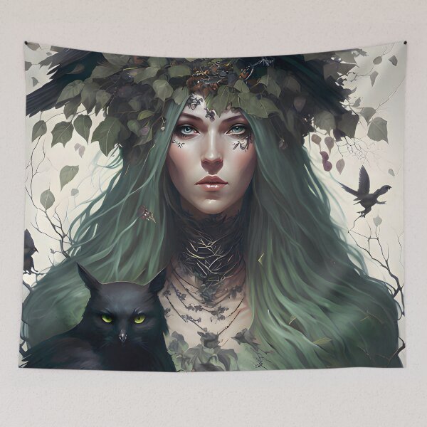 Item preview, Green Priestess designed and sold by Iamglitchy.