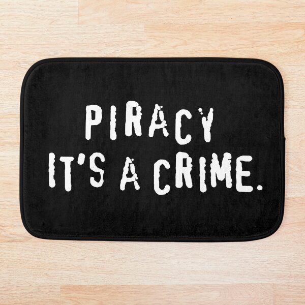 Item preview, Piratería. es un crimen designed and sold by The Cosmic Turtle.