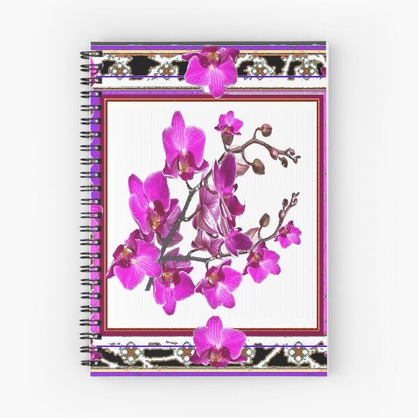Item preview, DECORATIVE FUCHSIA PURPLE ORCHIDS designed and sold by sharlesart.