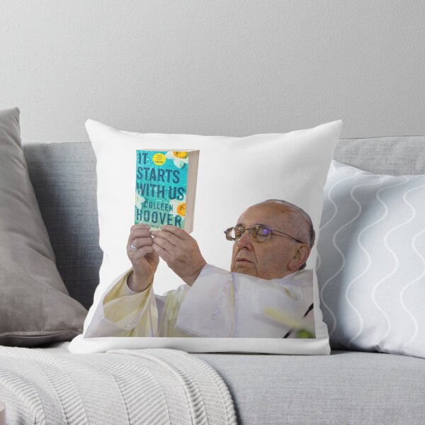 Item preview, It Starts With Us Pope Meme designed and sold by selmaal.