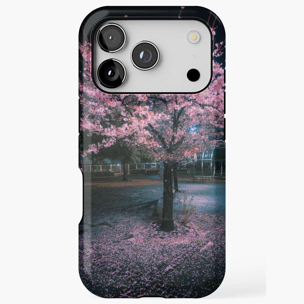 Sakura Tree at night