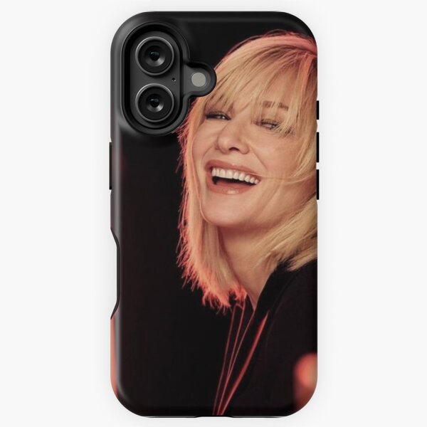 Cate Blanchett smiling iPhone Tough Case