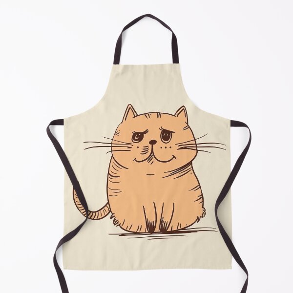 Item preview, fat ginger orange cat designed and sold by BenjaminsPlace.