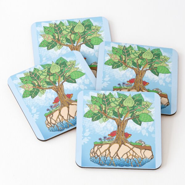 Item preview, Trees Drink from the Water Table Scene - Climate Art! designed and sold by RhondaChase.