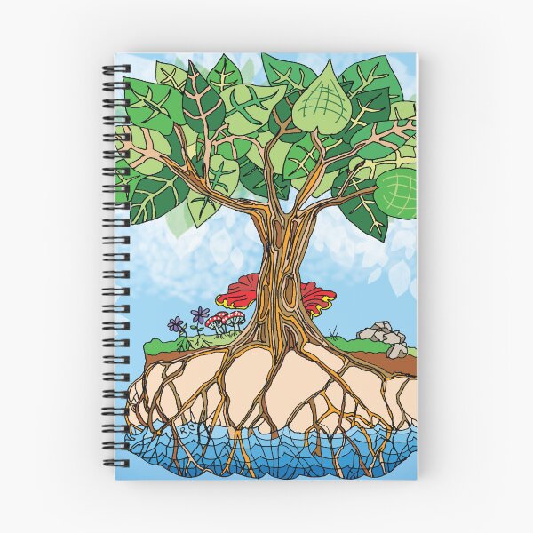Item preview, Trees Drink from the Water Table Scene - Climate Art! designed and sold by RhondaChase.