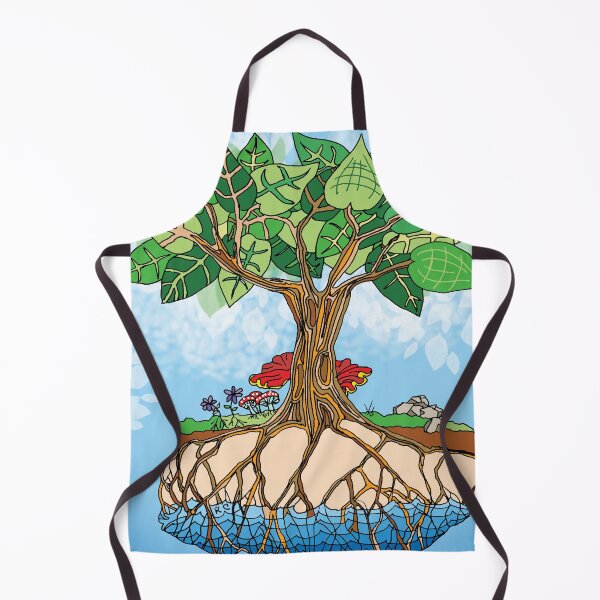 Item preview, Trees Drink from the Water Table Scene - Climate Art! designed and sold by RhondaChase.
