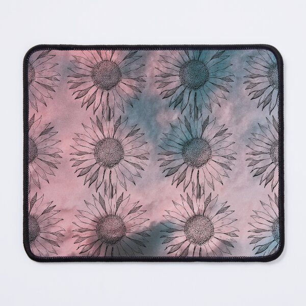 Item preview, Inky sunflowers designed and sold by GasconyPassion.