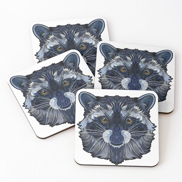 Item preview, Raccoon Face designed and sold by Marcia and Ron Stacy Studios.